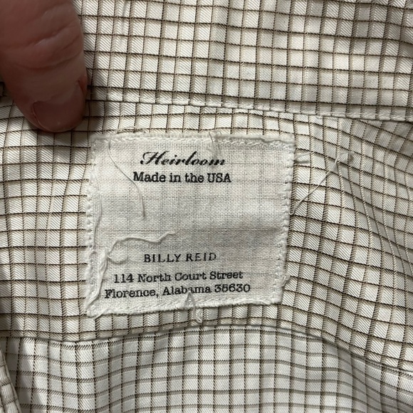 Billy Reid Button Down Shirt (Big and Tall?) - Picture 6 of 11